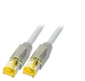 RJ45 Patchkabel Cat.6A S/FTP LSZH -- Dätwyler 7702 TM31 grau 0,25m