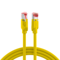 RJ45 Patchkabel Cat.6A S/FTP LSZH -- Draka UC900 TM21 gelb 1m - K8055.1