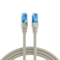 RJ45 Patchkabel Cat.6A U/UTP LSZH -- Premium 500MHz grau 10m