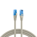 RJ45 Patchkabel Cat.6A U/UTP LSZH -- Premium 500MHz grau 15m - K8109GR.15