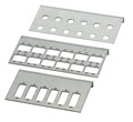 Set Verteilerplatten fr Kupplungen, 6x -- SC-Duplex, 12x ST, 24x LC-Duplex