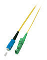 Simplex Patchkabel E2000/APC-SC OS2 G657A1 -- 15m LSZH 3mm gelb - O0923.15