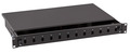 Spleibox 12 LC(D) -Front, fest, RAL9005, 1HE