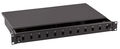 Spleibox 24ST-Front, fest, RAL9005, 1HE
