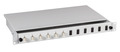 Spleißbox LC-APC 9/125µm OS2 ausziehbar12 --  Pigtails/6 Kuppl.