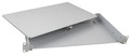 Spleibox ohne Frontblende nicht, ausziehbar RAL7035, 1HE