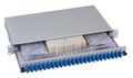 Spleißbox sw SC 9/125µm OS2 ausziehbar 12 --  Pigtails/6 Kuppl.