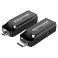 Techly USB-C auf HDMI 4k 120Hz Extender -- über Cat.6/6A/7-Kabel 60m - IDATA-EXT-600HC