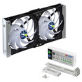 Titan TTC-SC20(B)+ Kühlschrank-Doppellüfter 120x25mm IP55, - 33742M