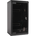 Triton RKA-10-AS5-BAX-X1 10/19 Wandschrank Hybrid, Glastür, T=460mm, schwarz