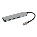 USB 3.1 Konverter Typ-C auf 3x USB3.0,1x -- HDMI 4K @ 30Hz, 1x Typ-C PD