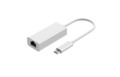 USB 3.2 GigaBit Netzwerk Adapter, ,Typ-C -- Stecker - RJ45 Buchse, 0.15m