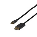 USB Typ C - DP1.2 Kabel, USB Typ-C -- Stecker - DP20 Stecker, 4K@60Hz, - EBUSBC-DP12K.2