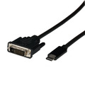 USB Typ C - DVI-D Kabel, USB Typ-C -- Stecker - DVI-D Stecker, 1080P, - EBUSBC-DVIK.2