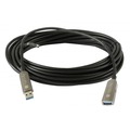 USB3.0 AOC Kabel, A-A, St-Bu.,Schwarz -- 100 m