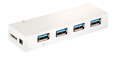 USB3.0 Hub 4-Port, inkl. 5V4A -- Netzteil+Anschlusskabel