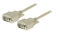 VGA Anschlusskabel, 2x HD-DSub 15 -- St.-St., 5,0m, beige - EK324.5