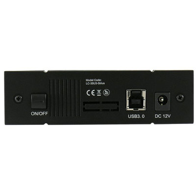 LC-Power HDD Gehäuse / externe HDD 8,89cm (3,5) schwarz 3,5 Zoll LC-Power HDD Gehäuse / externe HDD schwarz 3,5 Zoll