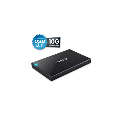 Fantec HDD Gehäuse / externe HDD 6,35cm (2,5) schwarz 2,5 Zoll Fantec HDD Gehäuse / externe HDD schwarz 2,5 Zoll
