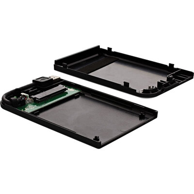 InLine HDD Gehäuse / externe HDD 6,35cm (2,5) schwarz 2,5 Zoll InLine HDD Gehäuse / externe HDD schwarz 2,5 Zoll