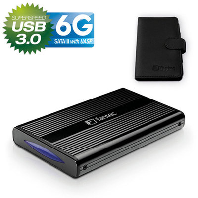 Fantec HDD Gehäuse / externe HDD 6,35cm (2,5) schwarz 2,5 Zoll Fantec HDD Gehäuse / externe HDD schwarz 2,5 Zoll