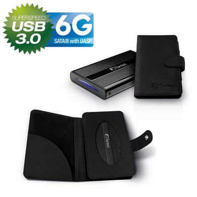 Fantec HDD Gehäuse / externe HDD 6,35cm (2,5) schwarz 2,5 Zoll Fantec HDD Gehäuse / externe HDD schwarz 2,5 Zoll