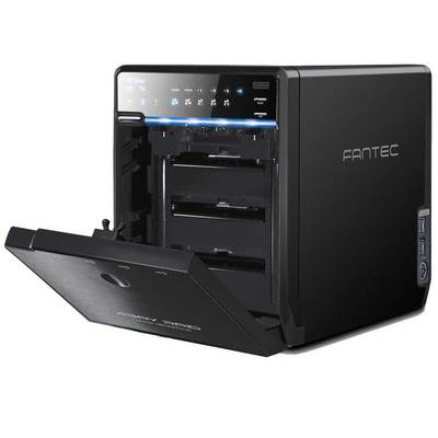 Fantec HDD Gehäuse / externe HDD Mehrfach-Gehäuse schwarz 3,5 Zoll Fantec HDD Gehäuse / externe HDD schwarz 3,5 Zoll