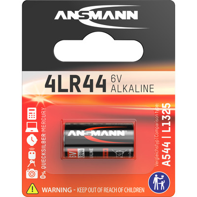 4013674021352 - ANS 1510-0009 - Alkaline Batterie 4LR44 1er-Pack 4013674021352 - ANS 1510-0009 - Alkaline Batterie 4LR44 1er-Pack