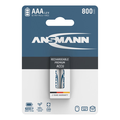 4013674309825 - 5030982 Akkus -Universal- 1x2 Ansmann maxE NiMH Akku Micro AAA 800 mAh 5030982 5030982 4013674309825 4013674309825 - 5030982 Akkus -Universal- 1x2 Ansmann maxE NiMH Akku Micro AAA 800 mAh 5030982 5030982 4013674309825