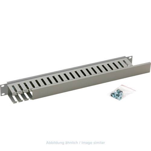 Triton RAC-VP-X02-A1 19 Kunststoffkabelkanal 1HE, einseitig, grau