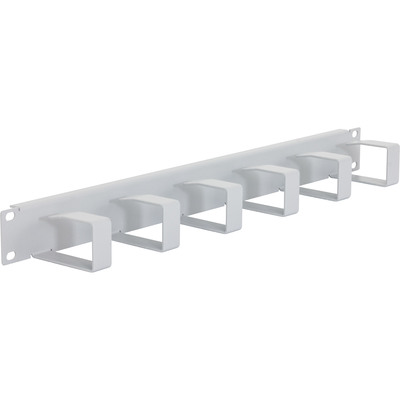 8595105040188 - Triton RAC-VP-X21-A1 19 Kabelführungspanel 1HE 6 Metallbügel 40x70mm grau 8595105040188 - Triton RAC-VP-X21-A1 19 Kabelführungspanel 1HE 6 Metallbügel 40x70mm grau