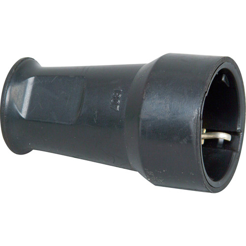 Kopp SEBS Schutzkontakt-Kupplung, bis 3x1,5mm², schwarz