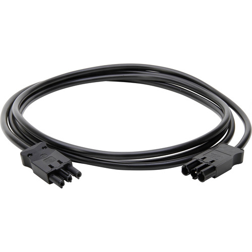 Kopp Verbindungsleitung kompatibel GST-Stecksystem St/Bu, 1,5mm², 3m, schwarz