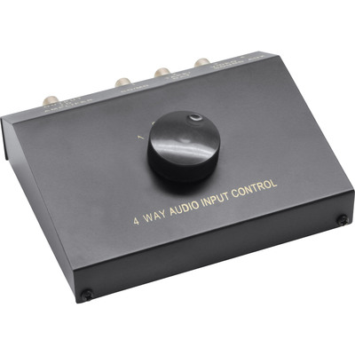 4012386012436 - Audio Umschalter manuell 4-fach Cinch und 35mm Klinke 4012386012436 - Audio Umschalter manuell 4-fach Cinch und 35mm Klinke
