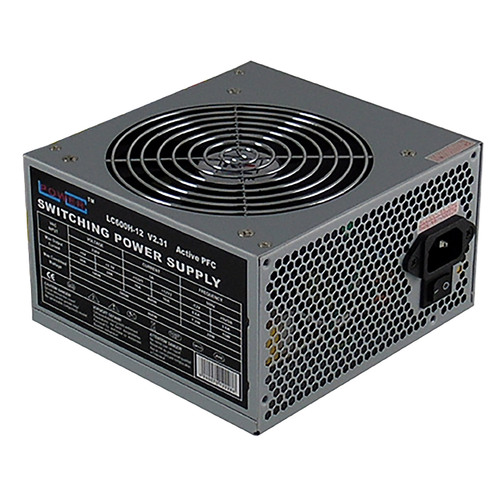 LC Power Office LC600H-12 V2.31 Netzteile - 600 Watt - 120 mm - ATX - 80 Plus
