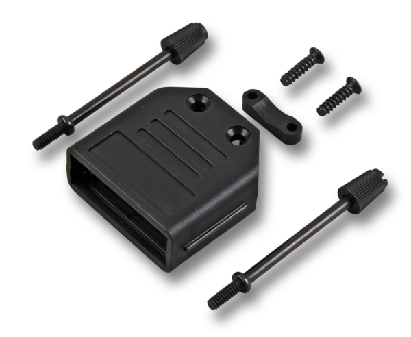 Flip-Top Haube schwarz 9polig