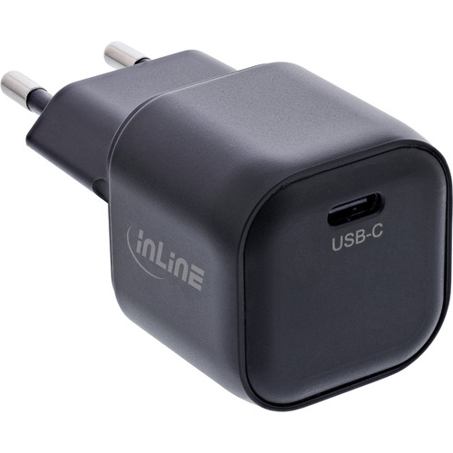 InLine® USB-C GaN Netzteil, PD, PPS, AVS, 100 W, schwarz