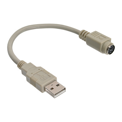 4043718014149 - USB Adapter Kabel USB Stecker A auf PS 2 Buchse 4043718014149 - USB Adapter Kabel USB Stecker A auf PS 2 Buchse