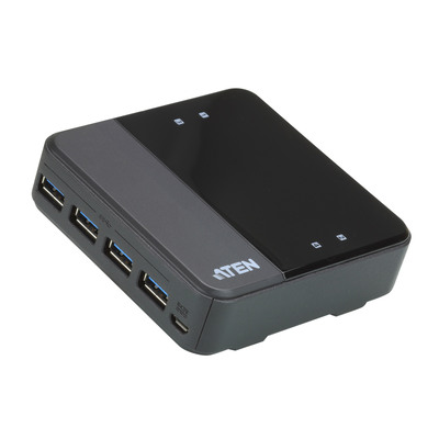 4719264643798 - ATEN USB 4-port USB 30 Peripheral Sharing Device ATEN USB-Hubs - 4 - Grau 4719264643798 - ATEN USB 4-port USB 30 Peripheral Sharing Device ATEN USB-Hubs - 4 - Grau