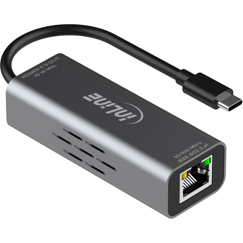 4043718341030 - USB-C zu RJ45 PoE-Adapter mit Überspannungsschutz