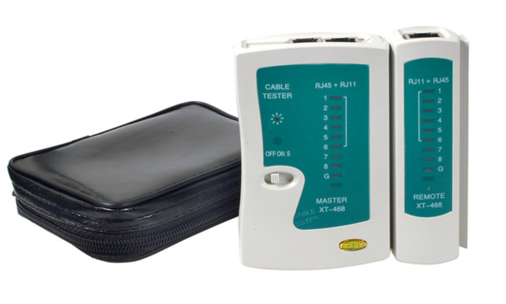 Werkzeug + Messgeräte LANTester Network&Modularkabel, RJ11/12/45 - 1 VPE = 50 Stück