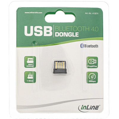 InLine USB -> Bluetooth / Infrarot schwarz InLine USB -> Bluetooth / Infrarot schwarz