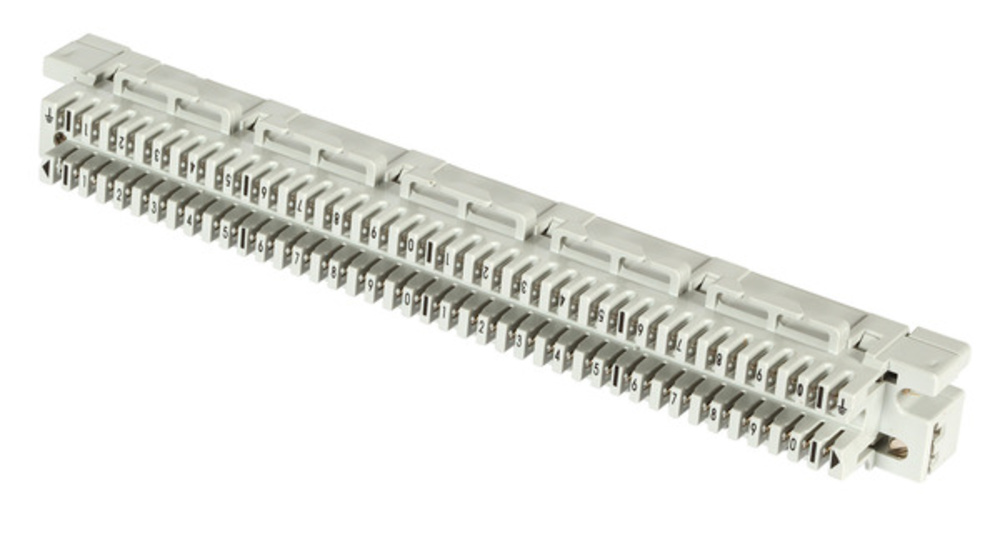 Telekom + LSA Systeme  LSA-Anschlussleiste 1/20-20DA, Schraubbefestigung - 1 VPE = 5 Stück