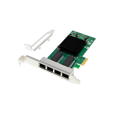 4043718341641 - Quad Gigabit Netzwerkkarte 4x RJ45 1 Gb s PCIe x1 4043718341641 - Quad Gigabit Netzwerkkarte 4x RJ45 1 Gb s PCIe x1