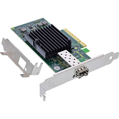 4043718333295 - 10-Gigabit Netzwerkkarte 1x SFP+ PCIe x8 inkl low profile Slotblech 4043718333295 - 10-Gigabit Netzwerkkarte 1x SFP+ PCIe x8 inkl low profile Slotblech