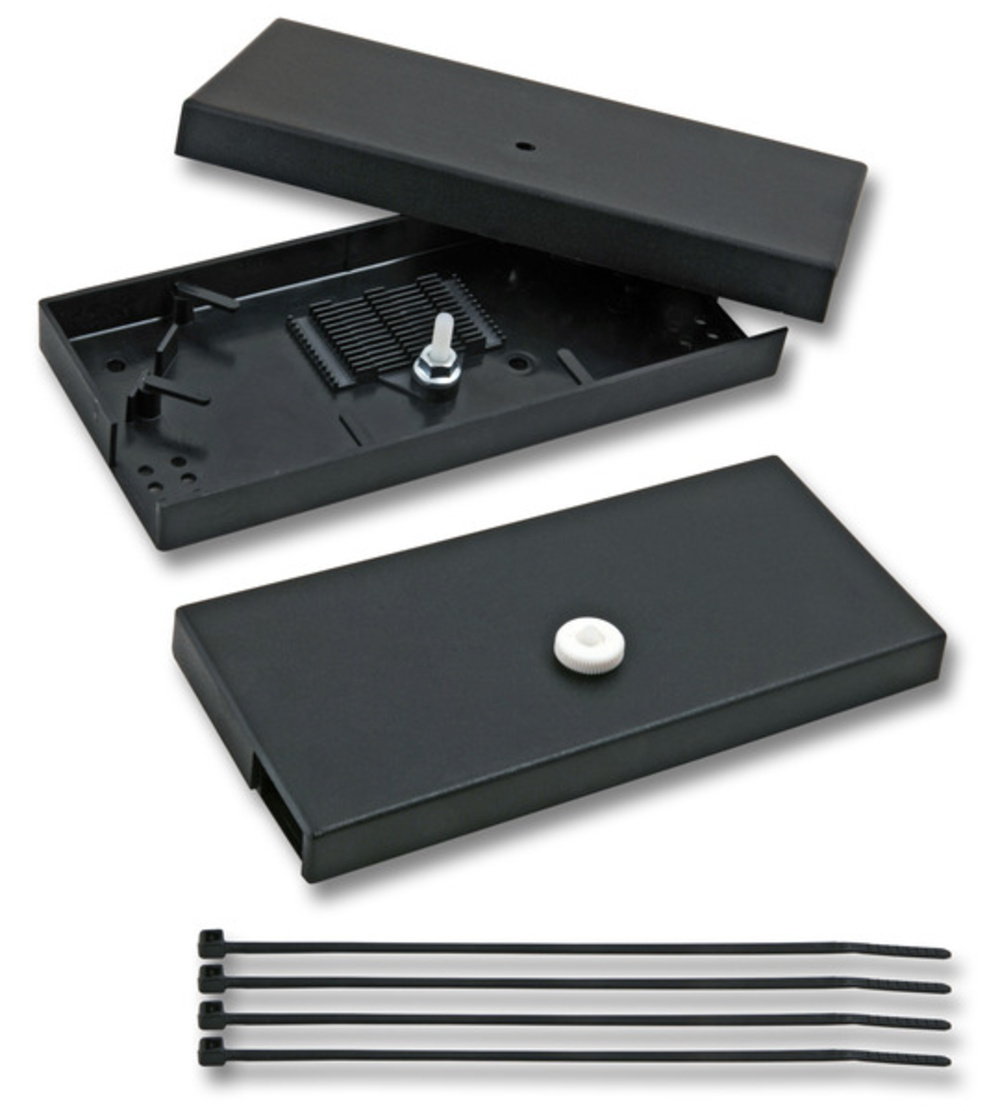 Glasfaser Verteiler LWL Mini-Spleissverteiler Kunststoff, - 1 VPE = 50 Stï¿½ck