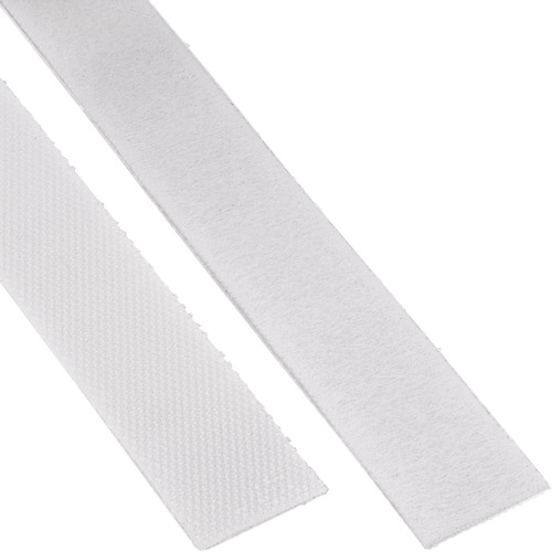 InLine® Kabelbinder, Klettband 16 mm, weiß, 10 m