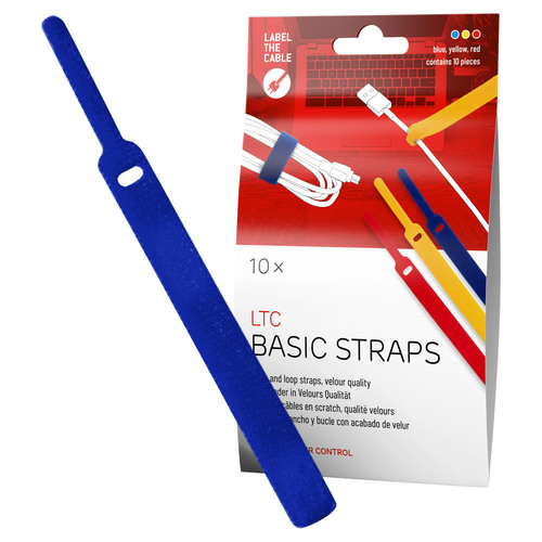 LABEL THE CABLE Klettbänder BASIC STRAPS farbsortiert 4260162070679 LABEL THE CABLE