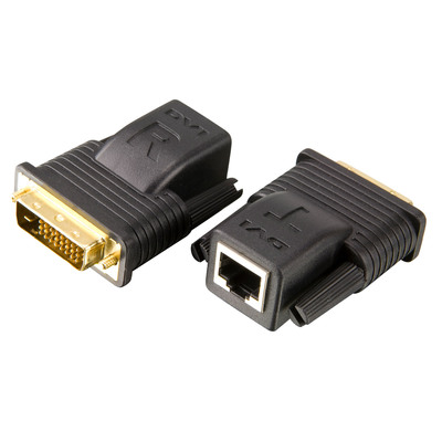 4710423776531 - VE066 dvi Extender dvi-d Erweiterung auf 20m über Netzwerkkabel (VE066-AT) - Aten