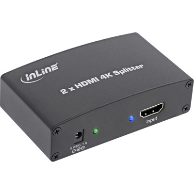 4043718207558 - HDMI Splitter - Video- Audio-Splitter - 2 x HDMI - Desktop 4043718207558 - HDMI Splitter - Video- Audio-Splitter - 2 x HDMI - Desktop